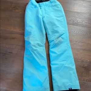 Roxy girl snow pants teal xxl